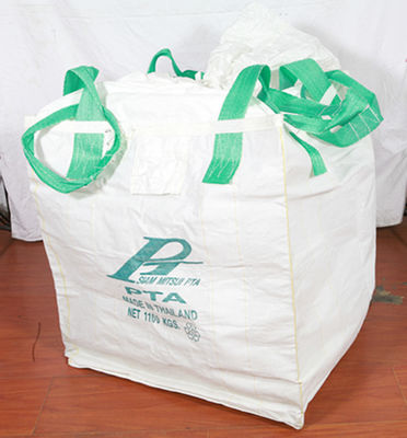 1000kg Capacity UN Big Bag with Static Protection and Cross Corner Loops for Secure Hazardous Material Transport