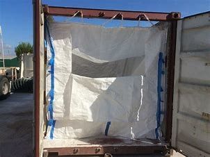 UV Treated Dry Bulk Container Bag Blank Or Printed For Shipping And Cargo Handling